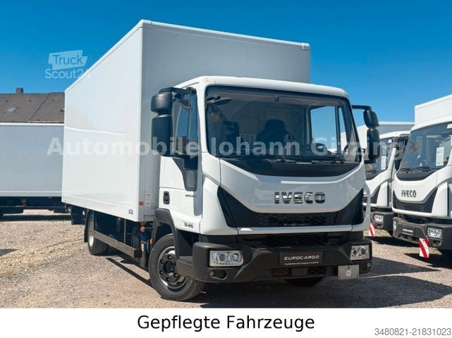 Skříňová dodávka IVECO EUROCARGO 75E21 Koffer/LBW Luftfeder 210 PS 7,5t