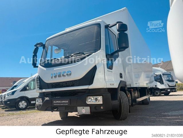 Skříňová dodávka IVECO EUROCARGO 75E21 Koffer/LBW Luftfeder 210 PS 7,5t