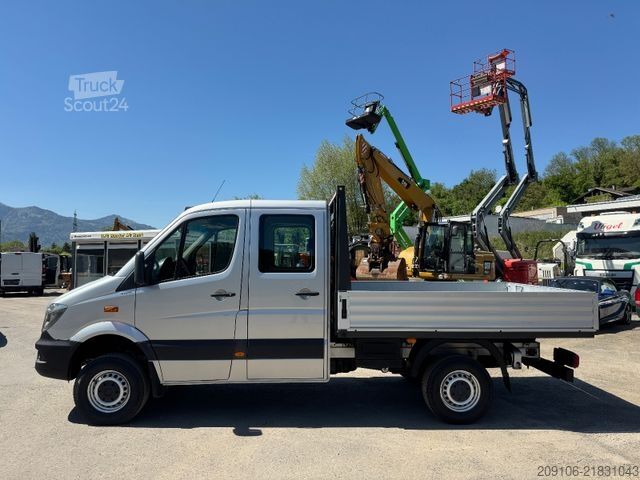 Pick-up kombi MERCEDES-BENZ Sprinter 319 cdi V6 Allrad 4x4 Doka+Pritsche