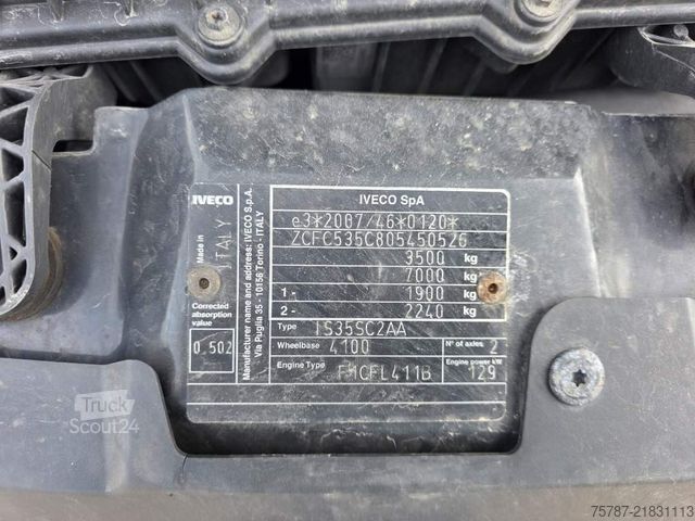 Høy tak varebil IVECO 35-180 Maxi lang & hoch, SAHK, Klima, Kamera