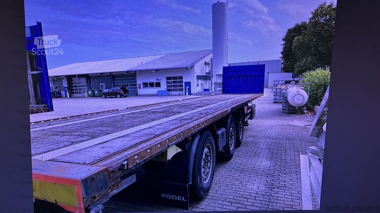 Plattformtrailer Kögel