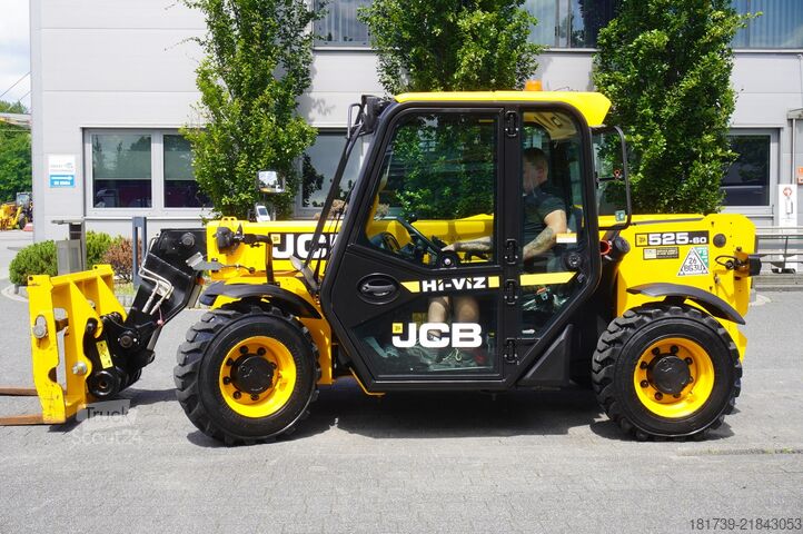 Telescopische laders JCB 525-60T5 / 2022 / 860 MTH! / joystick