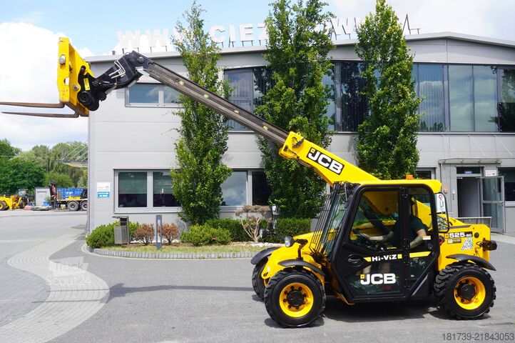 Telescopische laders JCB 525-60T5 / 2022 / 860 MTH! / joystick