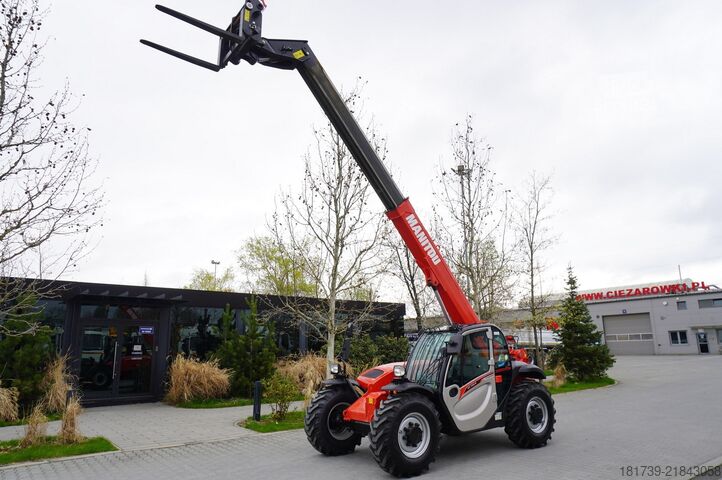 Телескопічний навантажувач Manitou MT 730 H/ 7 m reach/ 3 t / height 190 cm