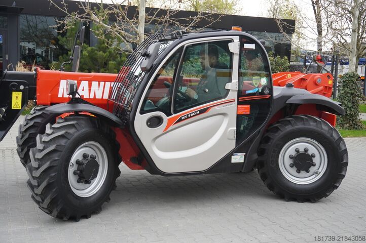 Телескопічний навантажувач Manitou MT 730 H/ 7 m reach/ 3 t / height 190 cm