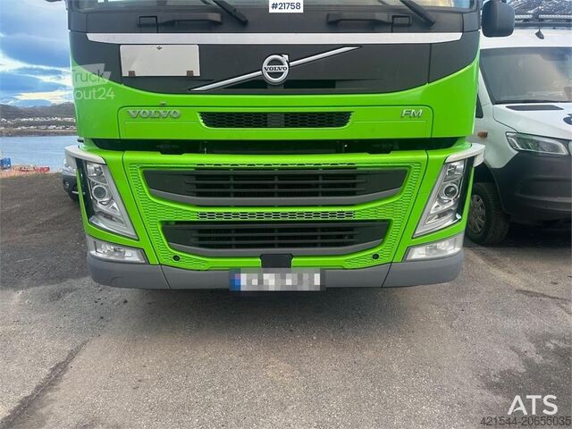 Kjøle- og frysetransport Volvo FM450 box truck 6x2 w/ full side opening, 2 zone u