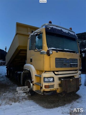 Pašizgāzējs MAN TGA 28.410 6x2 Snowplow-Equipped Tipper Truck – Re