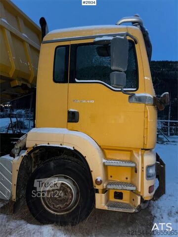 Pašizgāzējs MAN TGA 28.410 6x2 Snowplow-Equipped Tipper Truck – Re