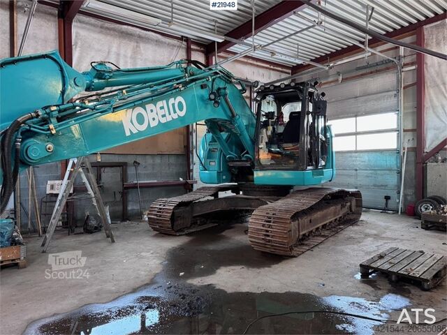 Vikšrinis ekskavatorius Kobelco SK270 SRLC-5E w/ Bucket and GPS. Certified!