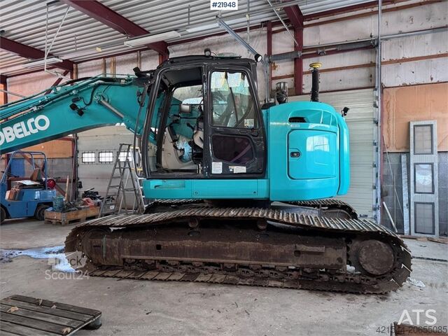 Vikšrinis ekskavatorius Kobelco SK270 SRLC-5E w/ Bucket and GPS. Certified!