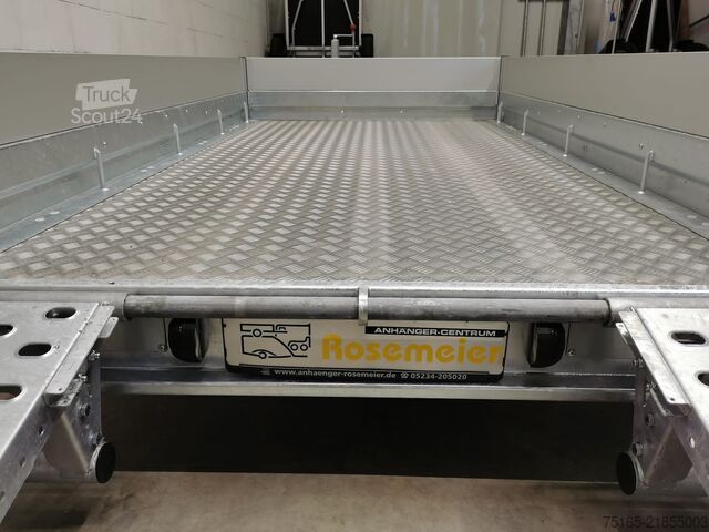 ناقلات الماكينات ومقطورات الحفارات Böckmann BT-ST 3016/35 AS BW-Aufsatz Maschinentransporter