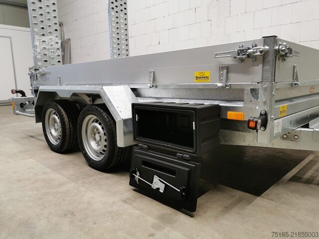 ناقلات الماكينات ومقطورات الحفارات Böckmann BT-ST 3016/35 AS BW-Aufsatz Maschinentransporter