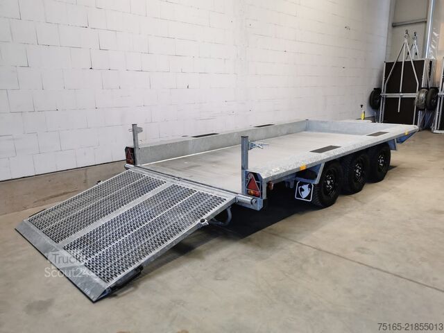 ناقلات الماكينات ومقطورات الحفارات HAPERT Indigo LF-3 ALB Maschinentransporter