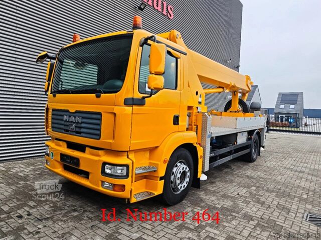 Dvižna ploščad MAN TGM 18.280 4x2 Wumag WT 350