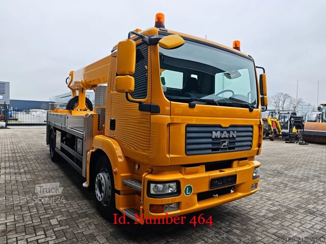 Platforma podnosząca MAN TGM 18.280 4x2 Wumag WT 350