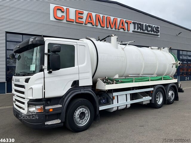  Scania P 360 Koks Saug/Spul 12m³