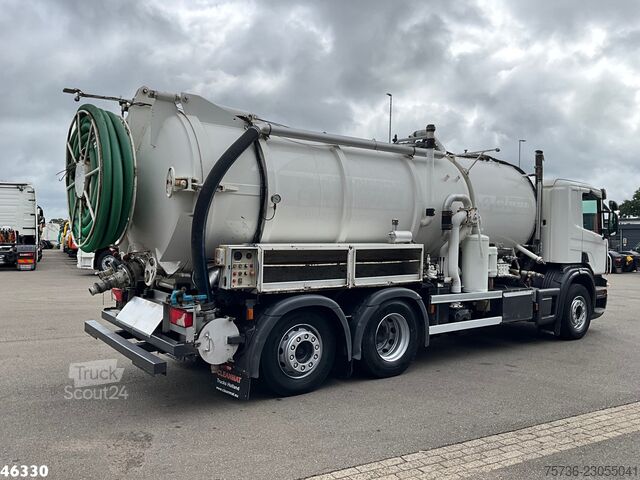  Scania P 360 Koks Saug/Spul 12m³