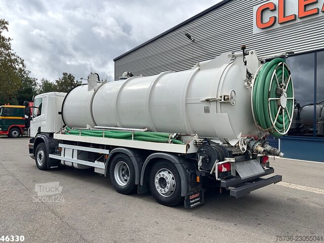  Scania P 360 Koks Saug/Spul 12m³