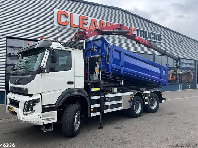  Volvo FMX 460 6x6 Euro 6 HMF 16 Tonmeter Z-kraan