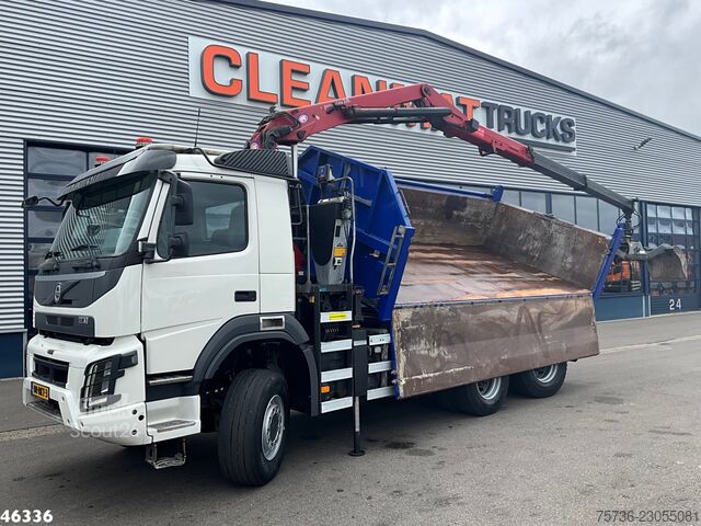 Volvo FMX 460 6x6 Euro 6 HMF 16 Tonmeter Z-kraan