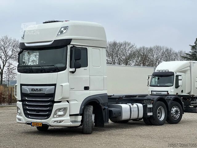 Važiuoklė su kabina DAF XF 480 XF 480. FAN. EURO6. 11-2021 stuuras