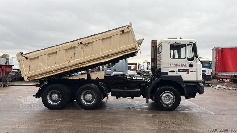 3-sidig tipp MAN 27.414 (6 CYLINDER / EURO 2 / TOP CONDITION / B...