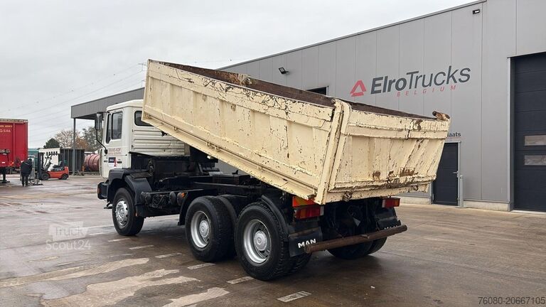 3-sidig tipp MAN 27.414 (6 CYLINDER / EURO 2 / TOP CONDITION / B...