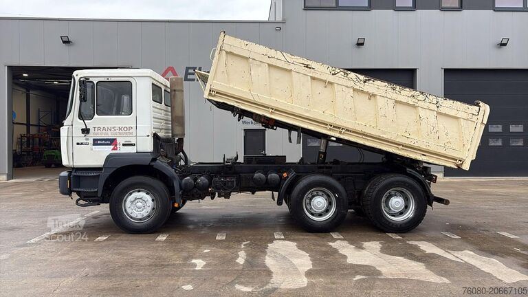 3-sidig tipp MAN 27.414 (6 CYLINDER / EURO 2 / TOP CONDITION / B...