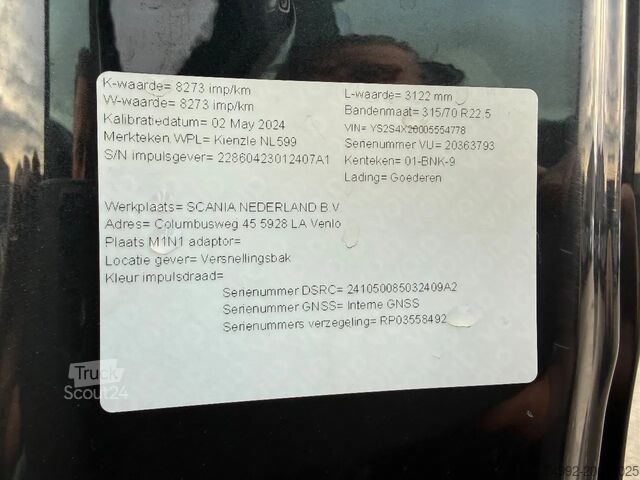 Standaard-SZM Scania S450 6-2019 retarder full option !!!!