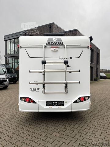 Ημιενσωματωμένο αυτοκινούμενο τροχόσπιτο ETRUSCO V6.6 SF "Complete Selection"