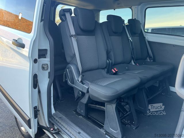 Kleinbus FORD TRANSIT CUSTOM 9 SITZER TEMP. XENON LED 1.HAND