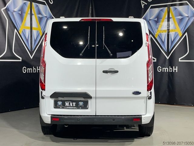 Kleinbus FORD TRANSIT CUSTOM 9 SITZER TEMP. XENON LED 1.HAND