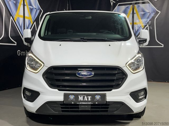 Kleinbus FORD TRANSIT CUSTOM 9 SITZER TEMP. XENON LED 1.HAND