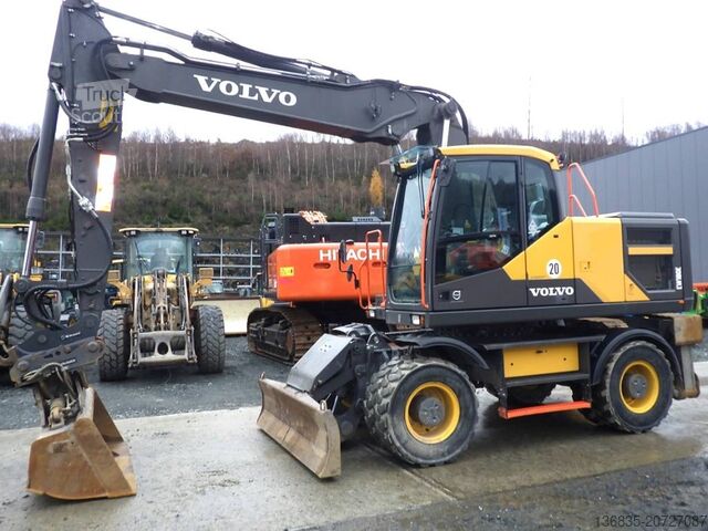 Pelle sur roues Volvo EW 180 E