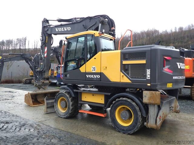 Pelle sur roues Volvo EW 180 E