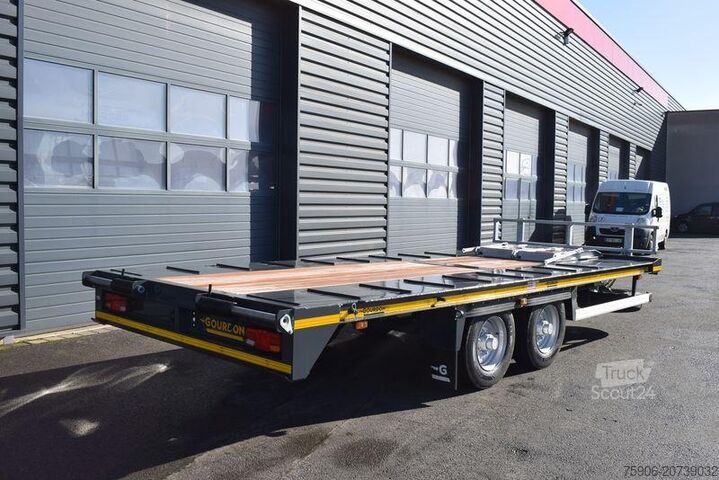 Przyczepa do przewozu samochodów Gourdon PEB 111