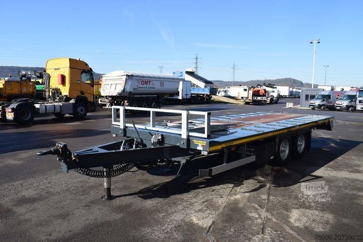 Przyczepa do przewozu samochodów Gourdon PEB 111