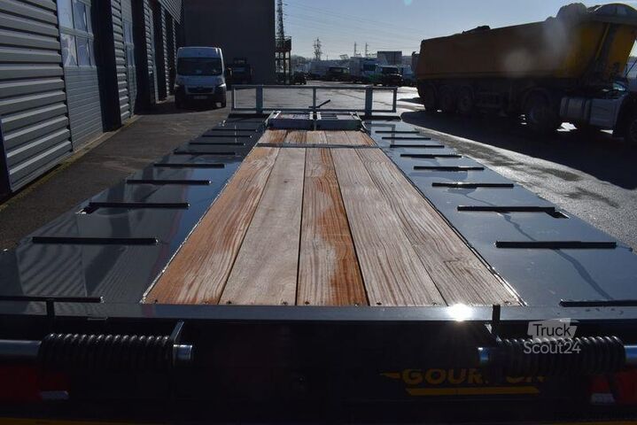 Przyczepa do przewozu samochodów Gourdon PEB 111