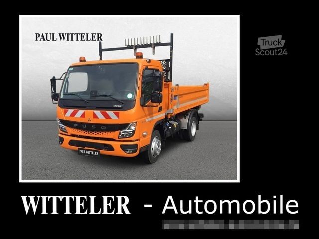 Trójstronna wywrotka MITSUBISHI Canter 7C18 Meiller-Trigenius-Kipper LED/AHK 3,5
