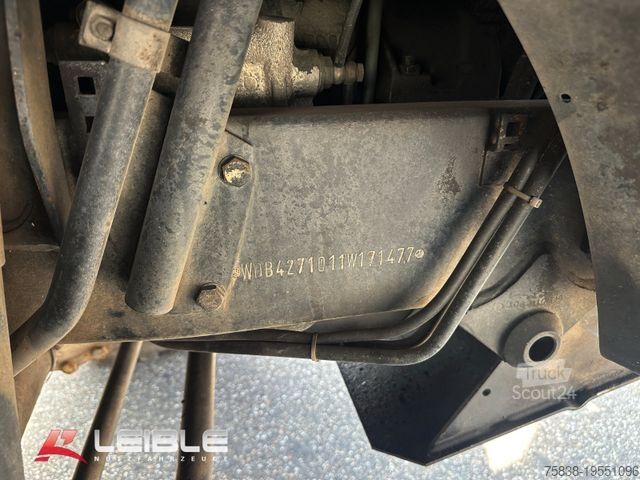 Damperli kamyon UNIMOG 427/10 - U 1200*Kipper*2xZapfwelle*