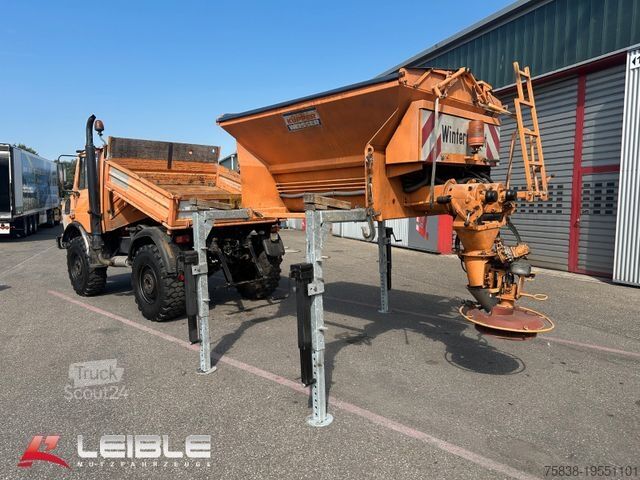 Landmaschine UNIMOG 427/10 - U 1200*Kipper*2xZapfwelle*