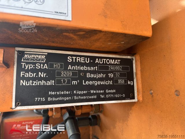 Agricultural machine Salz Streuer StA HD*1,7m³ *Streu-Automat*