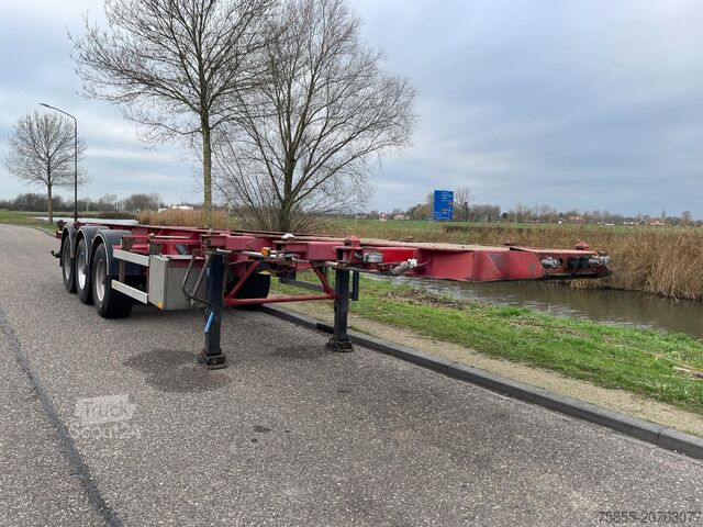 Konteineru pārvadājumi Burg BPO 12 27 CCXGX 00 20/30 FT Chassis / BPW Axles...