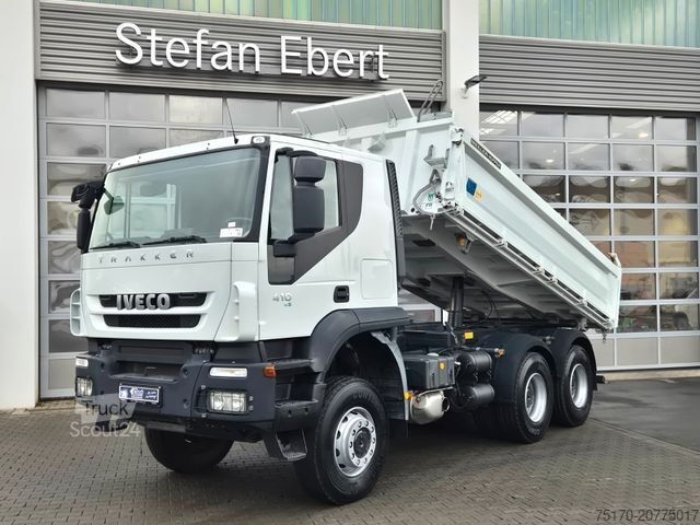 Camion ribaltabile trilaterale IVECO Trakker AT260T41W 6x6 Meiller AHK