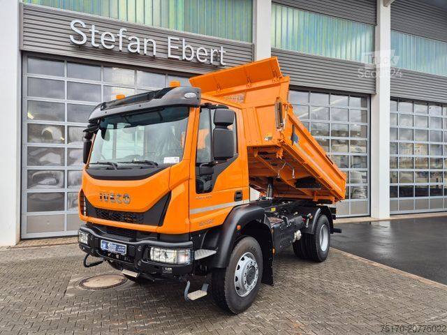 Camion ribaltabile trilaterale IVECO ML150E28W 4x4 Meiller Dreiseitenkipper 2xAHK
