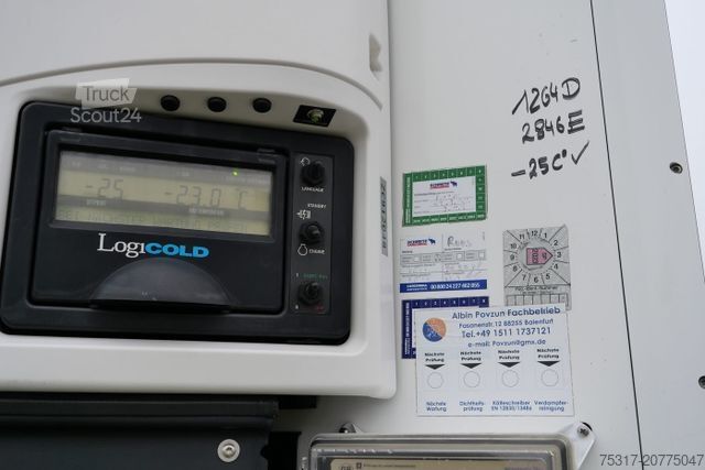 Hladilna polprikolica SCHMITZ CARGOBULL SKO 18/ LZG CITY FP 45 / LBW 2000 kg / CARR /TRI