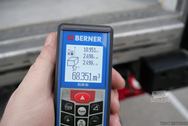 Hladilna polprikolica SCHMITZ CARGOBULL SKO 18/ LZG CITY FP 45 / LBW 2000 kg / CARR /TRI