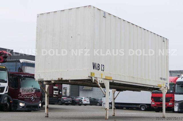 Swap body trailer WKST 745 Wechselbrücke BDF Container 47 m³