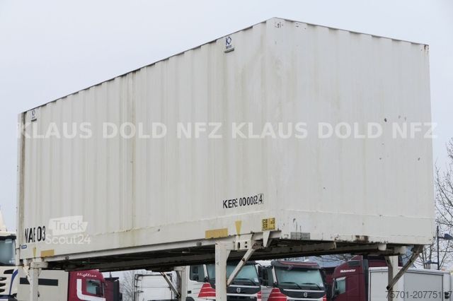 Swap body trailer WKST 745 Wechselbrücke BDF Container 47 m³