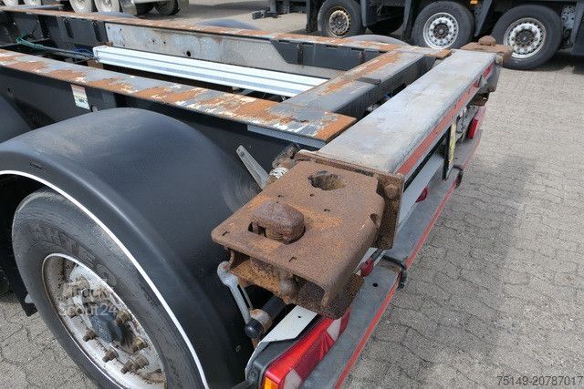 Semi-remorque à carrosserie interchangeable FLIEGL SDS 380, 20/30/40 Fuß Container, Luft-Lift, BPW